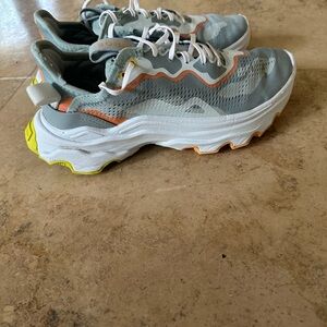 Sorel Athletic Shoes in Gray and Yellow